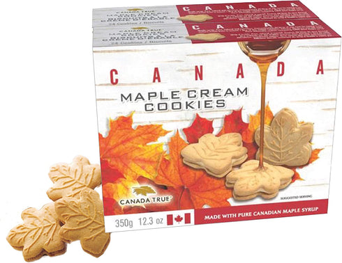 48 Cookies total/24 per Pack 100% Real Canadian Maple Syrup, Total/ 700 g/ 24.6 oz